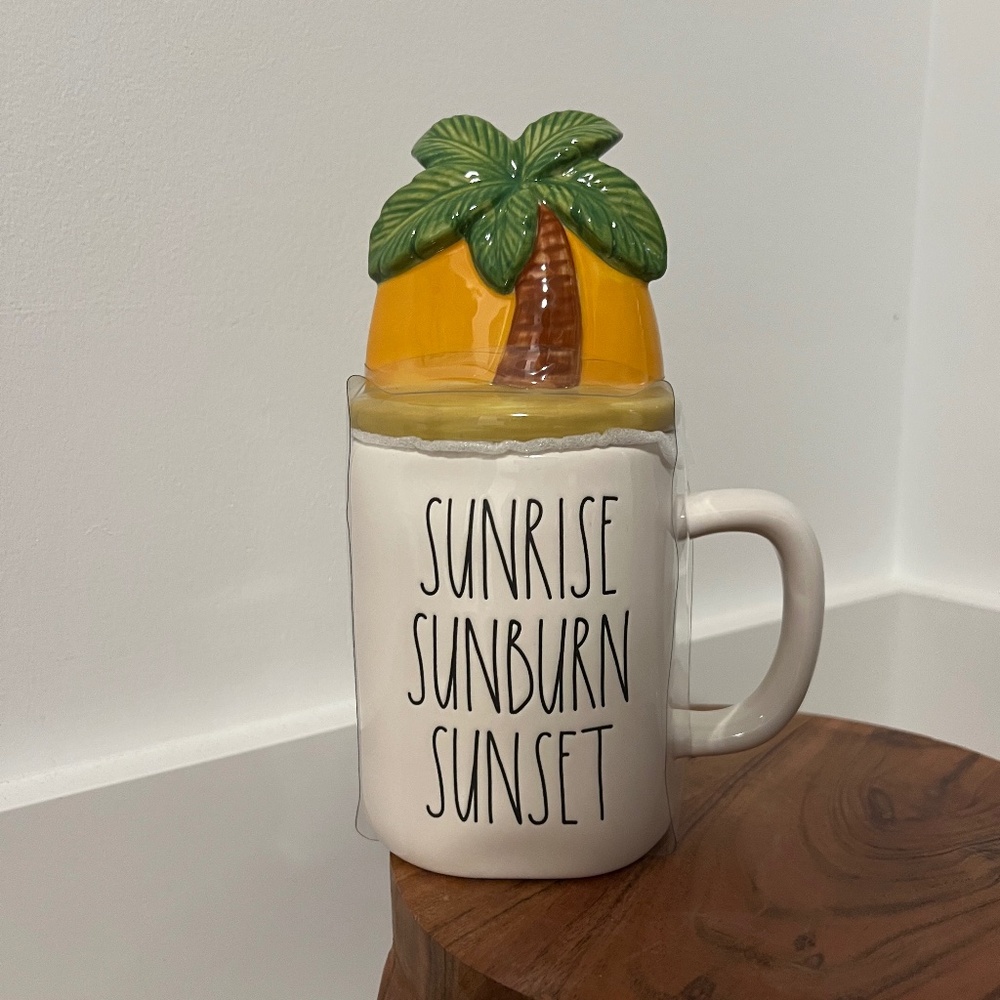 Rae Dunn Summer Topper Mug